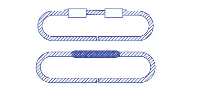 Pressed Rope Loop/Spliced Rope Loop