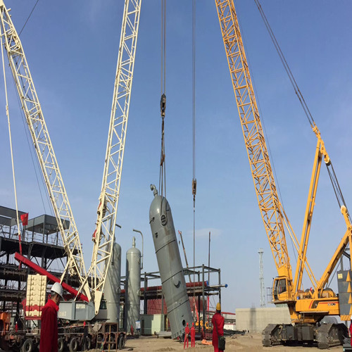 FUWA QUY500 500ton crawler crane main and auxiliary hoisting wire ropes 